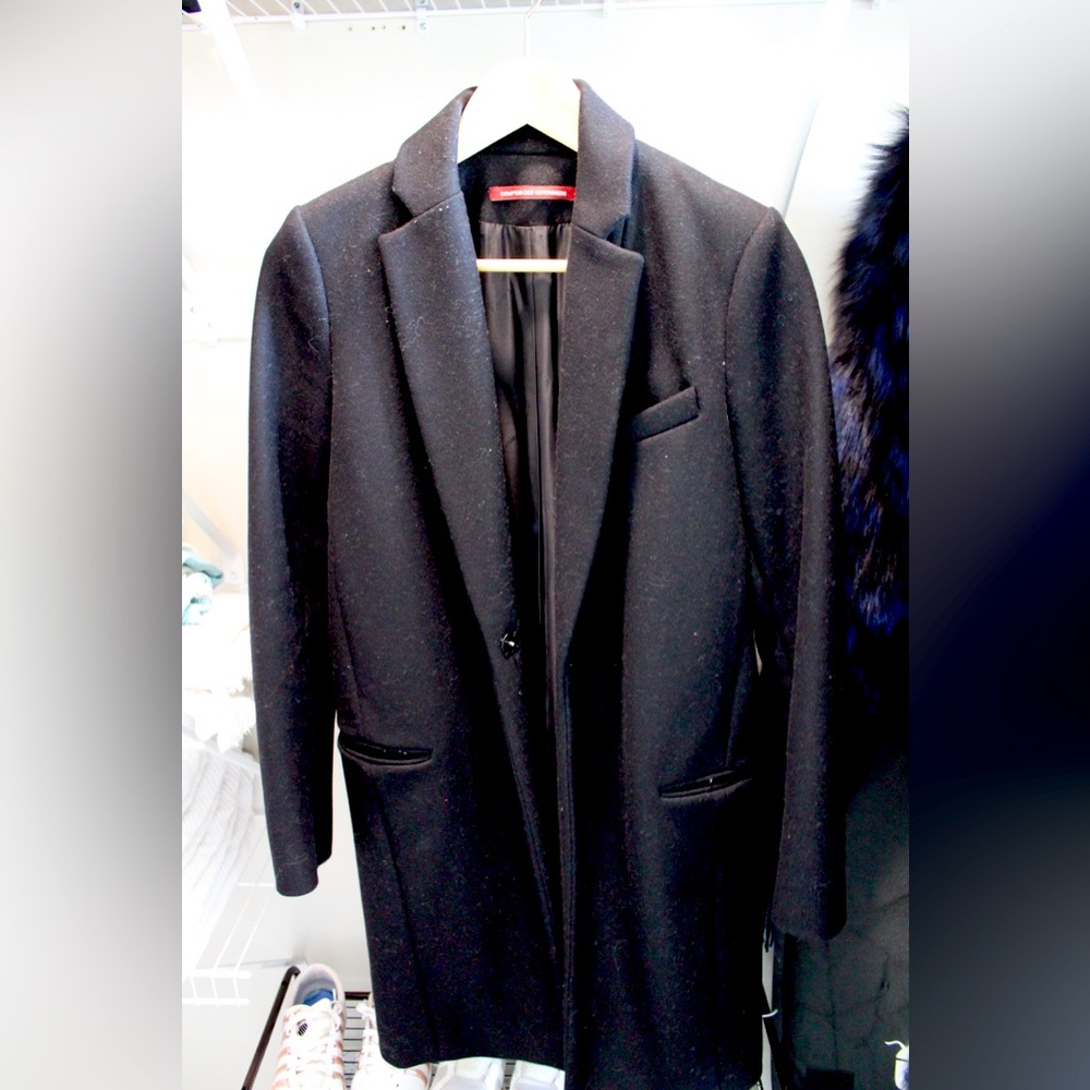 Comptoir Des Cotonniers Classic Black Dress Jacket